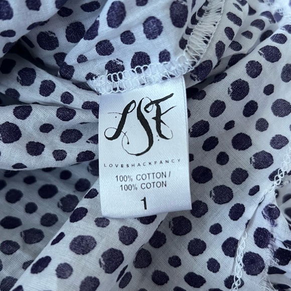 LoveShackFancy Poppy “Shibori Dot” Mini Dress - Picture 4 of 10